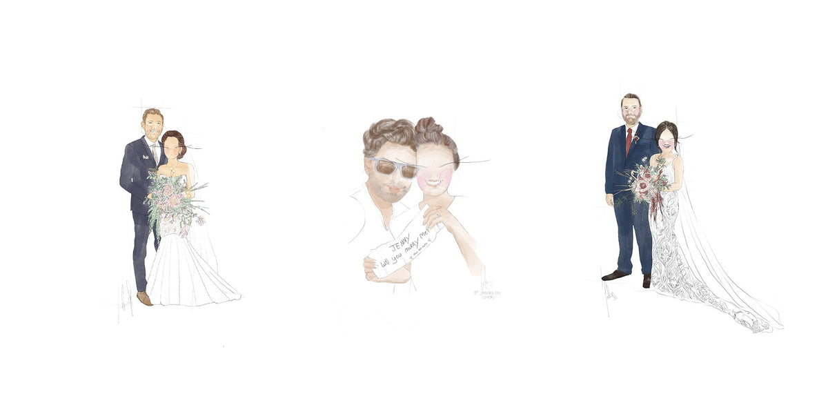 Custom Portraits | iamsali | Graphic Design | Ocean Grove
